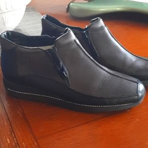 Rieker brown wool lined autumn/winter boots